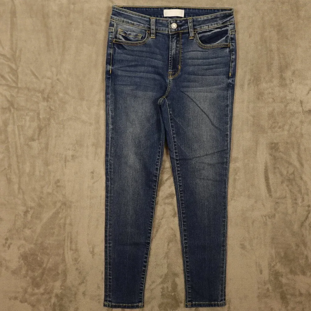 Vervet‎ jeans mid rise skinny women's 28 blue denim